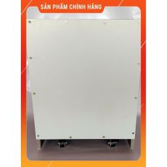 Tủ đựng đồ có bánh xe gỗ óc chó cánh trắng - Tiện lợi, cao cấp, chống thấm nước, dễ di chuyển - Hàng đã lắp ráp sẵn, kích thước 50x40x31cm