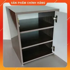 Tủ Đựng Đồ 3 Ngăn Cỡ Lớn Màu Gỗ Óc Chó Trắng - Nội Thất Tiện Lợi, Sang Trọng, Đã Lắp Sẵn, Dễ Lau Chùi, Khóa An Toàn