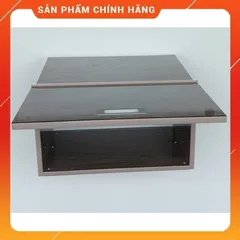 Tủ treo tường để đồ nhà tắm ,nhà bếp .kt 50x31x33 màu gỗ óc chó [ ĐÃ LẮP SẴN ] Hàng loại 1