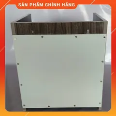 Tủ Đầu Giường 2 Ngăn Cánh Mở Màu Gỗ Óc Chó Tráng Mịn - Sản Phẩm Đã Lắp Sẵn Tiện Lợi Cho Phòng Ngủ