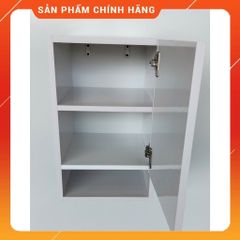 Tủ đựng đồ treo tường màu trắng 50x31x33 [ĐÃ LẮP SẴN ] Hàng loại 1