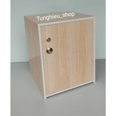 Tủ Đựng Đồ 3 Ngăn Sang Trọng KT 50x40x40, Có Khóa An Toàn - Đã Lắp Sẵn, Tiện Lợi Cho Không Gian Sống Gọn Gàng