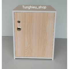 Tủ Đựng Đồ 3 Ngăn Sang Trọng KT 50x40x40, Có Khóa An Toàn - Đã Lắp Sẵn, Tiện Lợi Cho Không Gian Sống Gọn Gàng