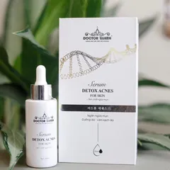 SERUM DETOX MỤN DOCTOR QUEEN ????? (Ngừa tất cả các loại mụn,thâm,đào thải phục hồi tái tạo da,da yếu, giãn mao mạch)