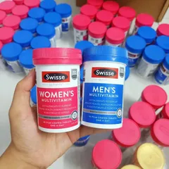 Viên Uống Vitamin Tổng Hợp Swisse Men’s Ultivite Cho Nam Nữ - 60 Viên, Tăng Cường Năng Lượng, Hỗ Trợ Sức Khỏe Toàn Diện