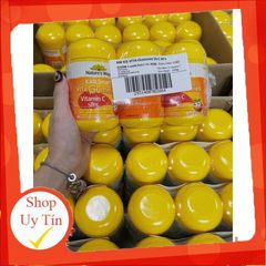Kẹo dẻo vitamin C và kẽm Nature's Way Kids Smart Vita Gummies - Hỗ trợ miễn dịch cho trẻ từ 2 tuổi, vị cam thơm ngon, lọ 60 viên