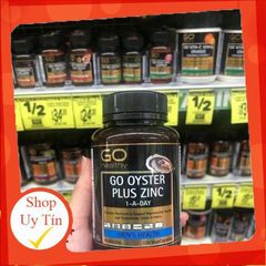 Hàu Go Oyster Plus ZinC - Tinh Chất Hàu Tự Nhiên, Tăng Cường Sức Khỏe Nam Giới & Chất Lượng Tinh Trùng Hàng Đầu