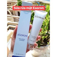 Sữa Rửa Mặt Trắng Sáng Da EAORON Hyaluronic Cleanser 100ml - Dưỡng Ẩm, Làm Sạch Da Mặt Nhẹ Nhàng, Phù Hợp Với Làn Da Nhạy Cảm