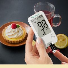 Que Thử Đường Huyết Medisana - Bộ 50 Que Đo Chính Xác Dành Cho Máy Meditouch 2, Xuất Xứ Đức, Công Nghệ Enzym Cải Tiến
