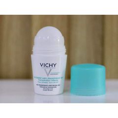 Lăn Khử Mùi Vichy - Giảm Tiết Mồ Hôi 48h, Không Mùi, Không Ố Vàng Áo, Hàng Pháp Chính Hãng cho Da Nhạy Cảm, Nam Nữ Sử Dụng