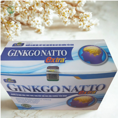 Viên Uống GINKGONATTO Extra - Hỗ Trợ Giảm Đau Đầu, Mất Ngủ, Tăng Cường Tuần Hoàn Máu Não, An Thần Tự Nhiên