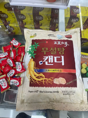 Kẹo Hồng Sâm Vitamin Hàn Quốc - Bổ Sung Dinh Dưỡng, Tăng Cường Sức Đề Kháng - Gói 200g, Sản Phẩm Dành Cho Mọi Lứa Tuổi