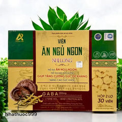 Viên Ăn Ngủ Ngon Nhị Long 60 Viên - Hỗ Trợ Giấc Ngủ Sâu và Tăng Cường Sức Đề Kháng Tự Nhiên, Bổ Sung Dinh Dưỡng Chất Lượng