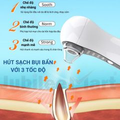 Máy Hút Mụn Đầu Đen Tích Hợp Camera Jubilee Mart - Hút Mụn Cầm Tay 3 Đầu Soi Da Chuyên Nghiệp, Làm Sạch Mụn Nhờn Hiệu Quả