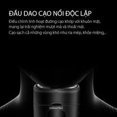 Máy Cạo Râu 2 Lưỡi Kép JUBILEE MART - Siêu Bền, Sạc Type-C, An Toàn Cho Da, Dễ Dàng Vệ Sinh