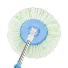 Combo 5 Bông Lau Nhà Thay Thế 360 Độ - Microfiber Thấm Hút Tốt, Giao Màu Ngẫu Nhiên Cho Nhà Bếp