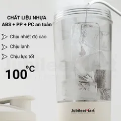 Ly Tự Khuấy Sữa Cà Phê Cầm Tay Mini Jubilee Mart, Ly Khuấy Thông Minh 400ML