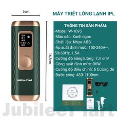 Máy Triệt Lông Lạnh Jubilee Mart - Công Nghệ IPL Toàn Thân, Không Đau Rát, Dễ Dàng Sử Dụng, Giải Pháp Làm Đẹp Hiện Đại