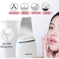 Máy Cà Da Mụn Mini Jubilee Mart - Máy Sủi Da Cầm Tay Giảm Dầu Nhờn, Làm Sạch Da Hiệu Quả, Công Suất 3W, Dễ Dàng Sử Dụng