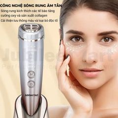 Máy Massage Mặt Nâng Cơ Jubilee Mart Cao Cấp - Rung Âm Tần, 6 Chức Năng Nóng Lạnh, Chăm Sóc Da Mặt, Làm Sạch và Trẻ Hóa Da