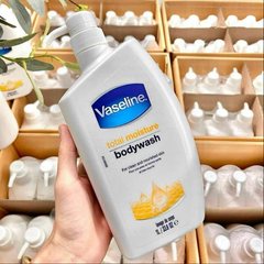 Sữa Tắm Vaseline Trắng Da Dưỡng Ẩm 1L - Sản Phẩm Chăm Sóc Da Mềm Mại, Sáng Khỏe Từ Mỹ