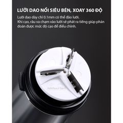 Máy Cạo Râu Mini Đa Năng Jubilee Mart Sạc Pin Sang Trọng Mạ Bạc - Dễ Dàng Mang Theo, Chống Thấm Nước, Cạo Râu Chính Hãng