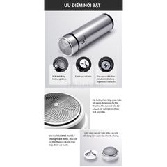 Máy Cạo Râu Mini Đa Năng Jubilee Mart Sạc Pin Sang Trọng Mạ Bạc - Dễ Dàng Mang Theo, Chống Thấm Nước, Cạo Râu Chính Hãng