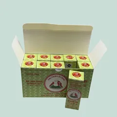 Dầu Nhị Thiên Đường 1.5ml - Hỗ Trợ Cảm Mạo, Phong Hàn, Sổ Mũi - Sản Phẩm Thảo Dược Truyền Thống Việt Nam