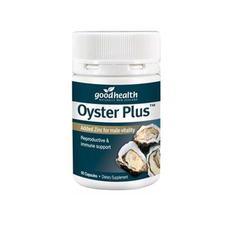 Tinh Chất Hàu GOODHEALTH Oyster Plus L/60v - Hỗ Trợ Sinh Lực, Tăng Cường Sức Đề Kháng Cho Nam Giới Trưởng Thành
