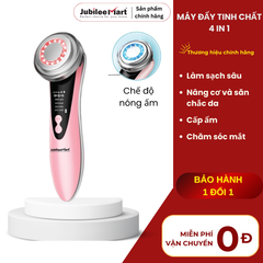 Máy massage mặt đẩy tinh chất Ion Jubilee Mart JB-618 làm sạch sâu cấp ẩm dưỡng da BH 2 NĂM