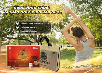 Nước Đông Trùng Hạ Thảo Cao Cấp Kang Hwa Han Health Hàn Quốc - 60 Gói Tăng Cường Sức Khỏe Gan, Tim Mạch, Phổi, Chống Mệt Mỏi
