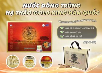 Nước Đông Trùng Hạ Thảo Cao Cấp Kang Hwa Han Health Hàn Quốc - 60 Gói Tăng Cường Sức Khỏe Gan, Tim Mạch, Phổi, Chống Mệt Mỏi