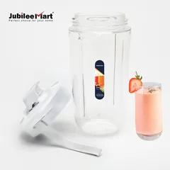 Máy Xay Sinh Tố Cầm Tay Mini Jubilee Mart 400ML - Công Nghệ Nhật Bản, 10 Lưỡi Dao Sắc Bén, Sạc Pin USB Tiện Dụng