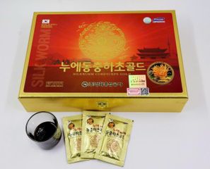 Nước Đông Trùng Hạ Thảo Cao Cấp Kang Hwa Han Health Hàn Quốc - 60 Gói Tăng Cường Sức Khỏe Gan, Tim Mạch, Phổi, Chống Mệt Mỏi