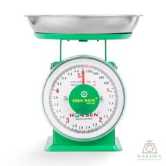 Cân Đồng Hồ Hoa Sen 5kg - Cân Bền Bỉ Chính Xác, Dễ Sử Dụng Cho Nhà Bếp Và Cửa Hàng Thực Phẩm