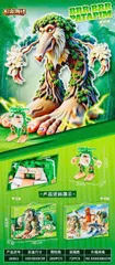 Bộ lắp ráp J8802 Vũ trụ Italian Brain Rot Khỉ vòi cây Brr Brr Patapim