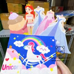 Giỏ Xách Bận Rộn 7in1 Ngựa Pony - Đồ Chơi Montessori Học Kỹ Năng Cho Bé 2-6 Tuổi, Tiện Lợi và Đáng Yêu