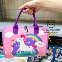 Giỏ Xách Bận Rộn 7in1 Ngựa Pony - Đồ Chơi Montessori Học Kỹ Năng Cho Bé 2-6 Tuổi, Tiện Lợi và Đáng Yêu