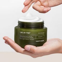 Kem ủ tóc Lab On Hair 250ml - Dưỡng ẩm, Cải thiện tóc hư tổn, Giúp tóc chắc khỏe và bóng mượt với Keratin, Dầu Argan, Bơ Hạt Mỡ