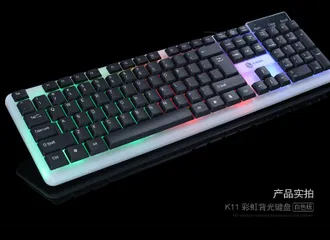 Combo Bàn Phím Giả Cơ và Chuột Game T11 Limeide - Đèn LED Đổi Màu, Thiết Kế Chuyên Nghiệp, Dùng Cho Game Thủ