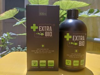 Vi Sinh Extra Bio 500ml - Khử Mùi Tan Hôi, Làm Trong Nước Hồ Cá, Tăng Cường Lợi Khuẩn, An Toàn Cho Tép Cảnh