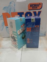 COMBO KOIKA Obio & Detox - Giải pháp hoàn hảo cho bể cá cảnh, khử chlorine, làm sạch nước, cải thiện sức khỏe cá tùy chỉnh