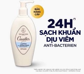 Dung Dịch Vệ Sinh Phụ Nữ Cavaillès L'intime 250ml - Công Nghệ Hữu Cơ Dưỡng Ẩm, Dịu Nhẹ Cho Da Nhạy Cảm