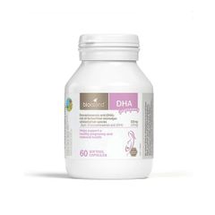 Viên uống bổ sung DHA cho bà bầu Bioisland - Giúp phát triển trí não và ngăn ngừa trầm cảm sau sinh - Vitamin Omega-3 chất lượng Úc