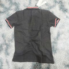 Áo phông Polo Nam Nữ Q26 Xám - Chất vải cá sấu, co giãn 4 chiều, cổ viền kẻ độc đáo, phong cách năng động, phù hợp đi học và đi làm