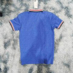 Áo phông Polo Nam Nữ Xanh Dương - Cổ viền kẻ Chất vải cá sấu Thun Cotton Mát, Dáng Body Thời Trang, Phù hợp Đi chơi, Học tập, Làm việc
