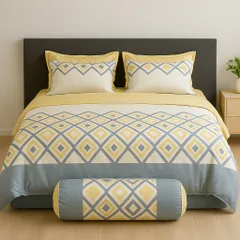 Bộ chăn ga 5 món Lasante chất vải Modal/Tencel mát lạnh kích thước 1m6/1m8/2m/ Freesize chính hãng