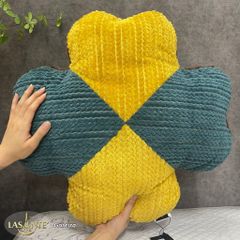 Gối Tựa Lông Cừu Lasante - Gối Trang Trí Hình Tròn Ngộ Nghỉnh, Màu Ngẫu Nhiên, Phụ Kiện Nhà Cửa Thú Vị