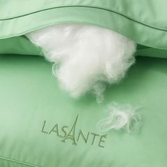 Gối Ngủ Cao Cấp Lasante Green Pearl – Bông Lông Vũ Mềm Mại, Không Xẹp, Kích Thước Lớn 45x65cm và 50x70cm, Chất Liệu Tự Nhiên