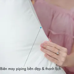 Ruột Gối Nằm Bông Bông Microfiber 45*65 Gối Ngủ Êm Ái, Chống Xẹp, Thoáng Khí, Chuẩn Khách Sạn